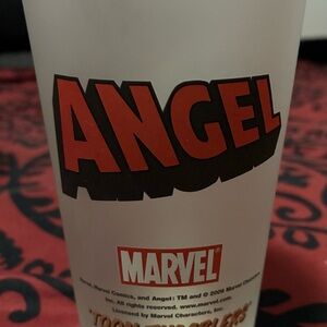 Toon Tumblers X-Men ANGEL Frosted Pint 16 oz Glass
